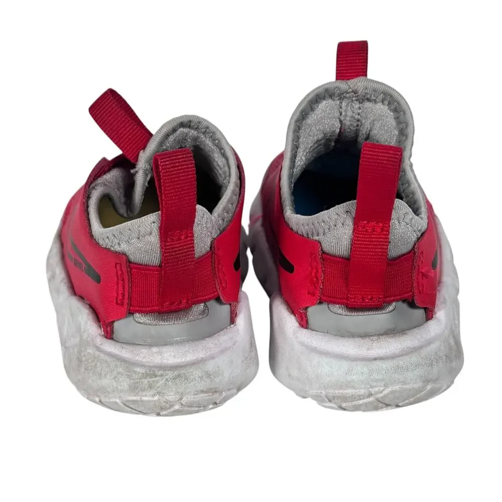 Nike Flex Runner 2 Baby Toddler Sneakers Size 7C Red Logo Slip On‎ DJ6039-607